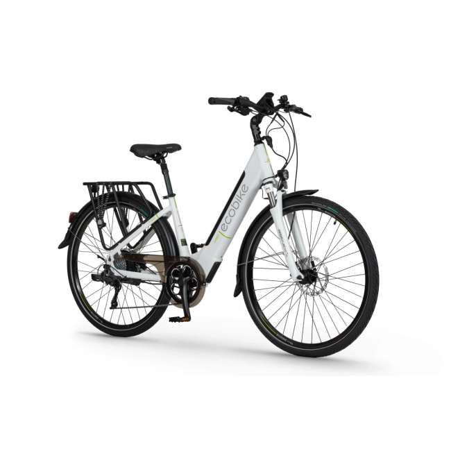 damski rower elektryczny ecobike x-cross biały